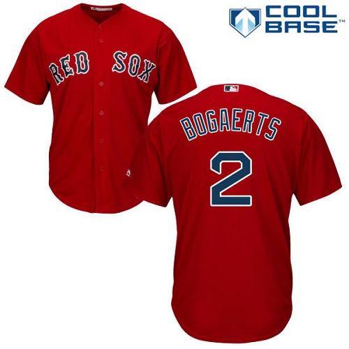 Youth Boston Red Sox Xander Bogaerts Cool Base Replica Jersey Red