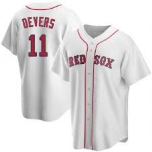 Mens Boston Red Sox Rafael Devers Cool Base Replica Jersey White