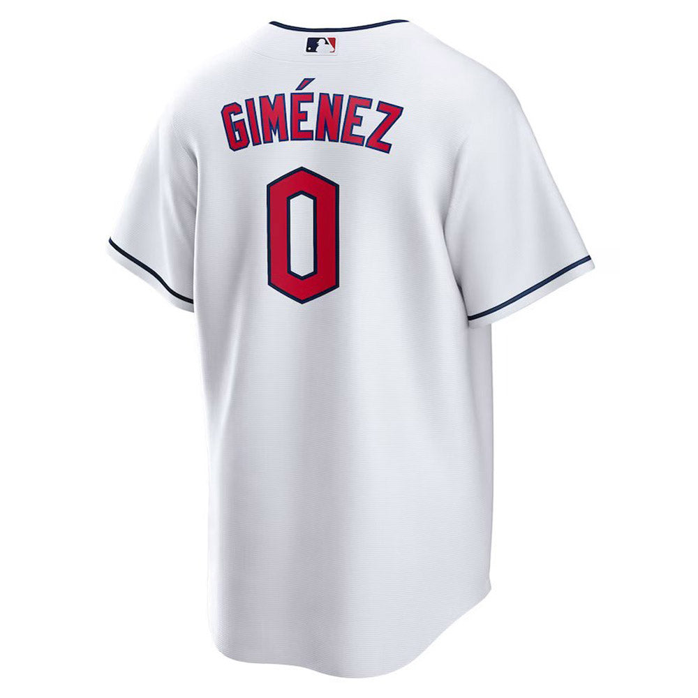 Youth Cleveland Guardians Andres Gimenez Cool Base Replica Home Jersey - White